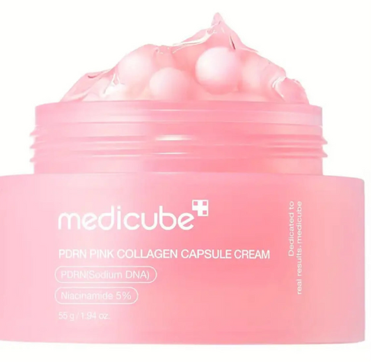 Medicube pink collagen capsule cream