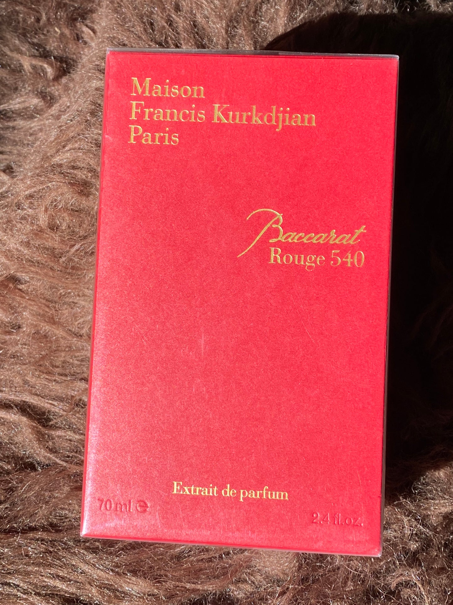 Mfk baccarat rouge 540 extrait